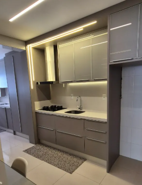 Apartamento 3 Dormitórios (1 Suíte) | 124 m² Privativos | Vista Mar | Centro – Palhoça/SC