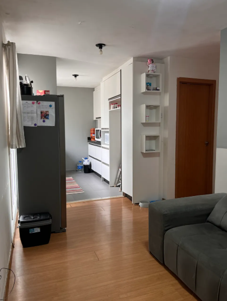 Apartamento Mobiliado 2 Quartos no Último Andar | Residencial Azaléias - Bela Vista, Palhoça/SC