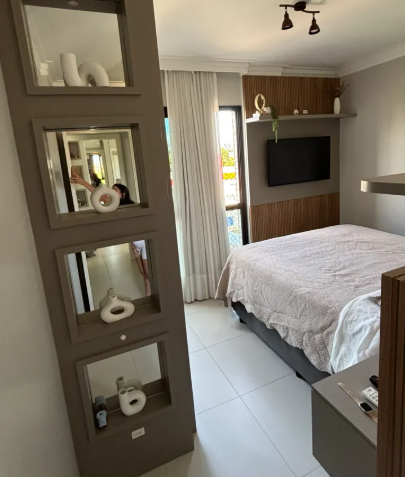 Apartamento 2 Dormitórios com 2 Suítes | Sacada com Churrasqueira | Vaga Coberta | Pagani – Palhoça/SC